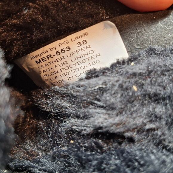 Alegria PG lite Womens Meri Ankle Boot Shoes, Black Florette, 38 slip resistant - Picture 5 of 7